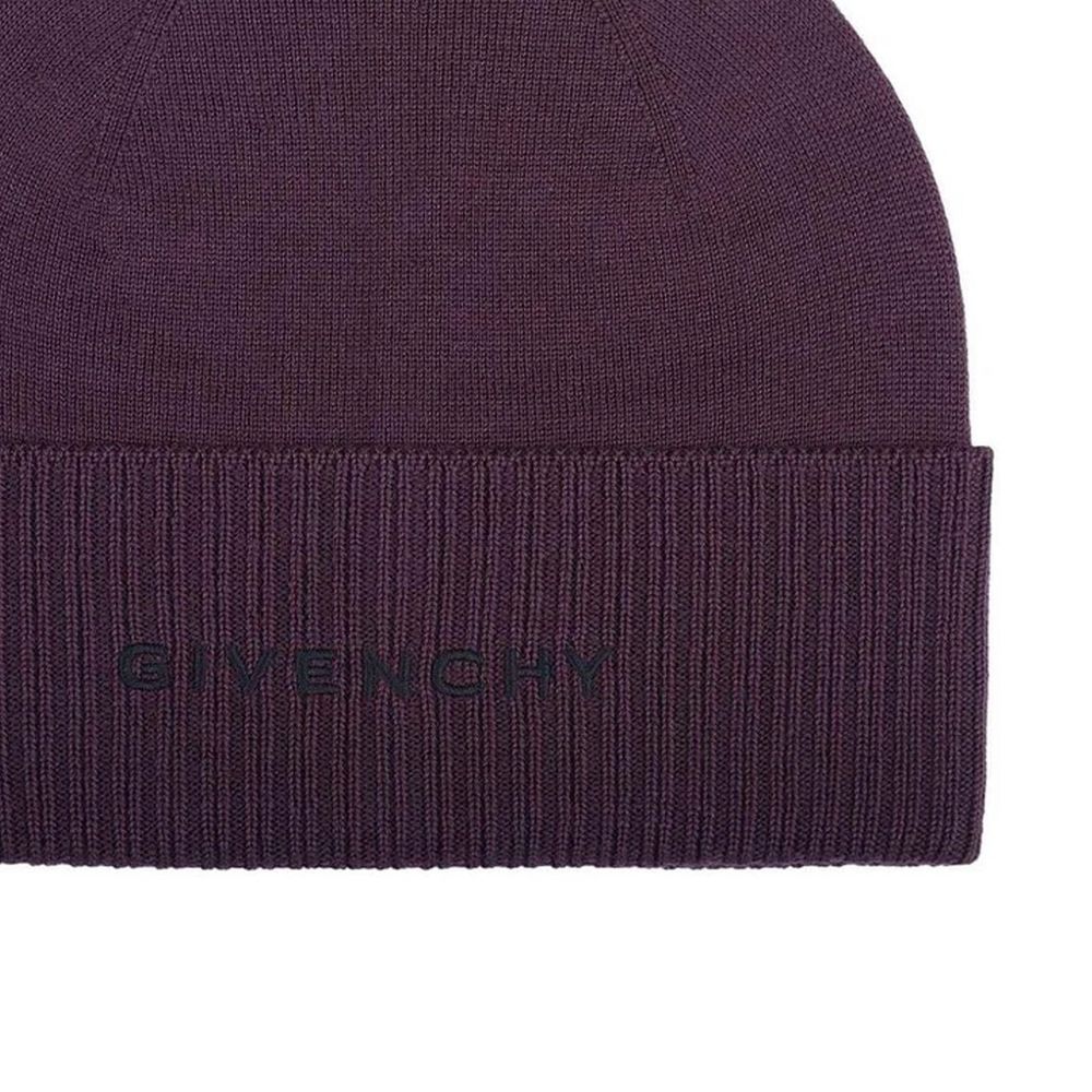Chapeau en laine avec logo Givenchy