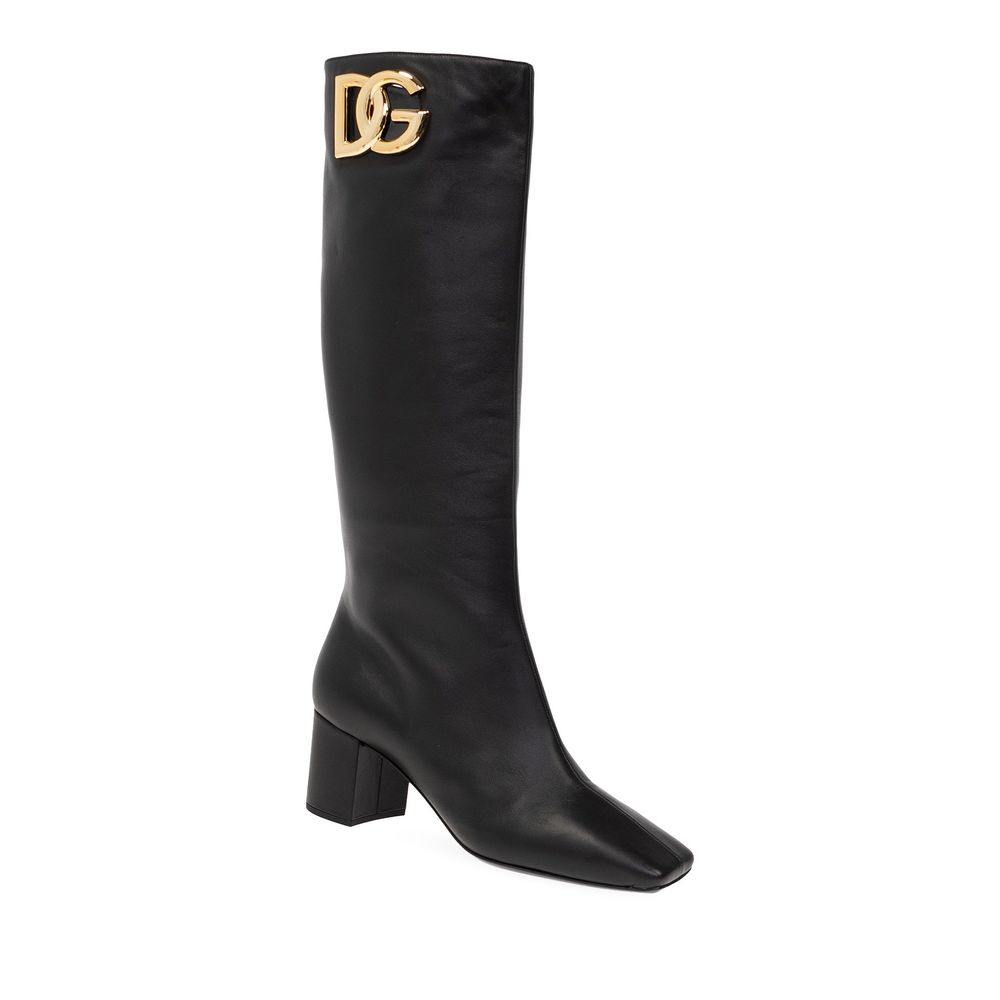 Bottes en cuir Dolce & Gabbana