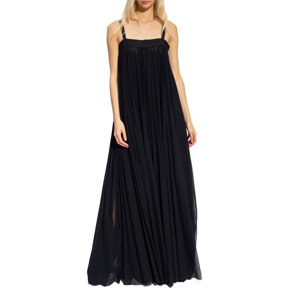 Robe longue plissée Dolce & Gabbana