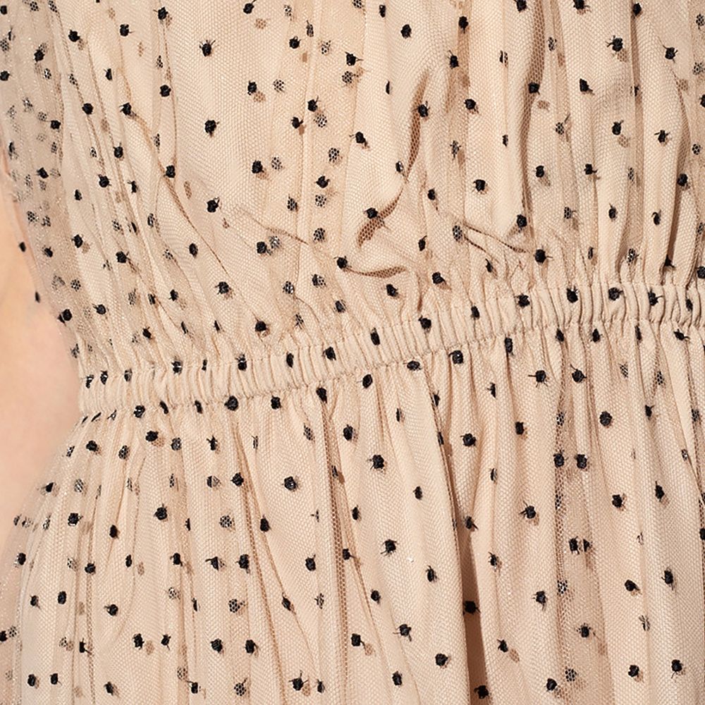 Robe en tulle à une épaule Gucci