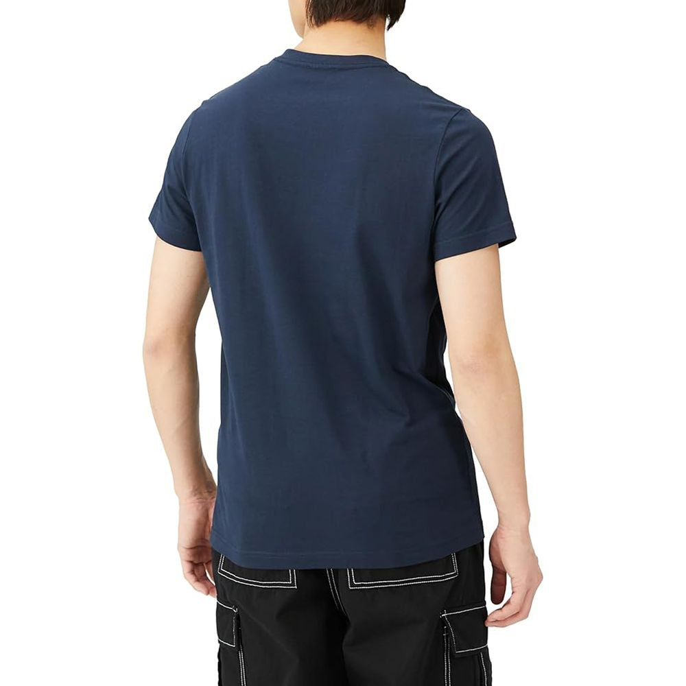 T-shirt en coton bleu Diesel