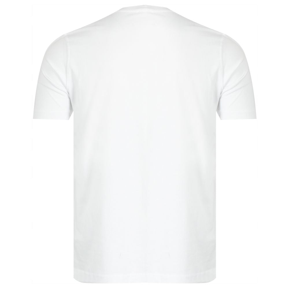 T-shirt en coton blanc Diesel
