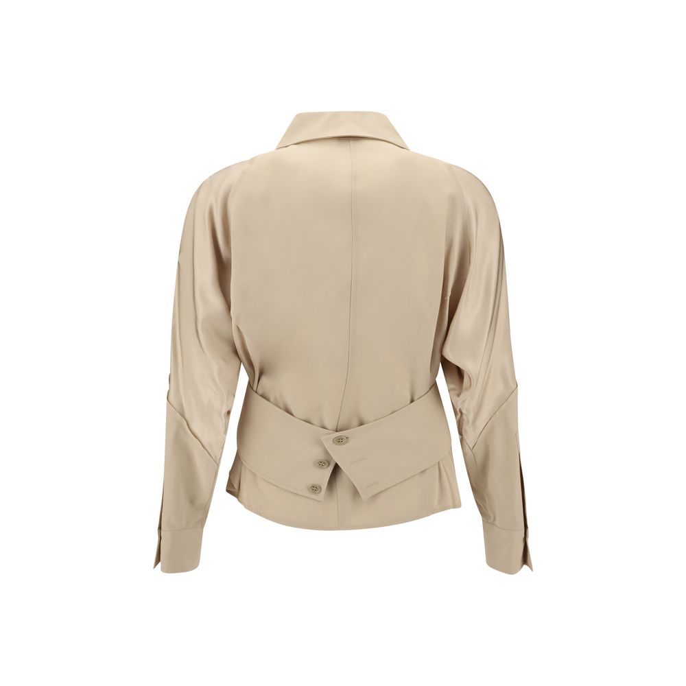Chemise habotai ceinturée PINKO