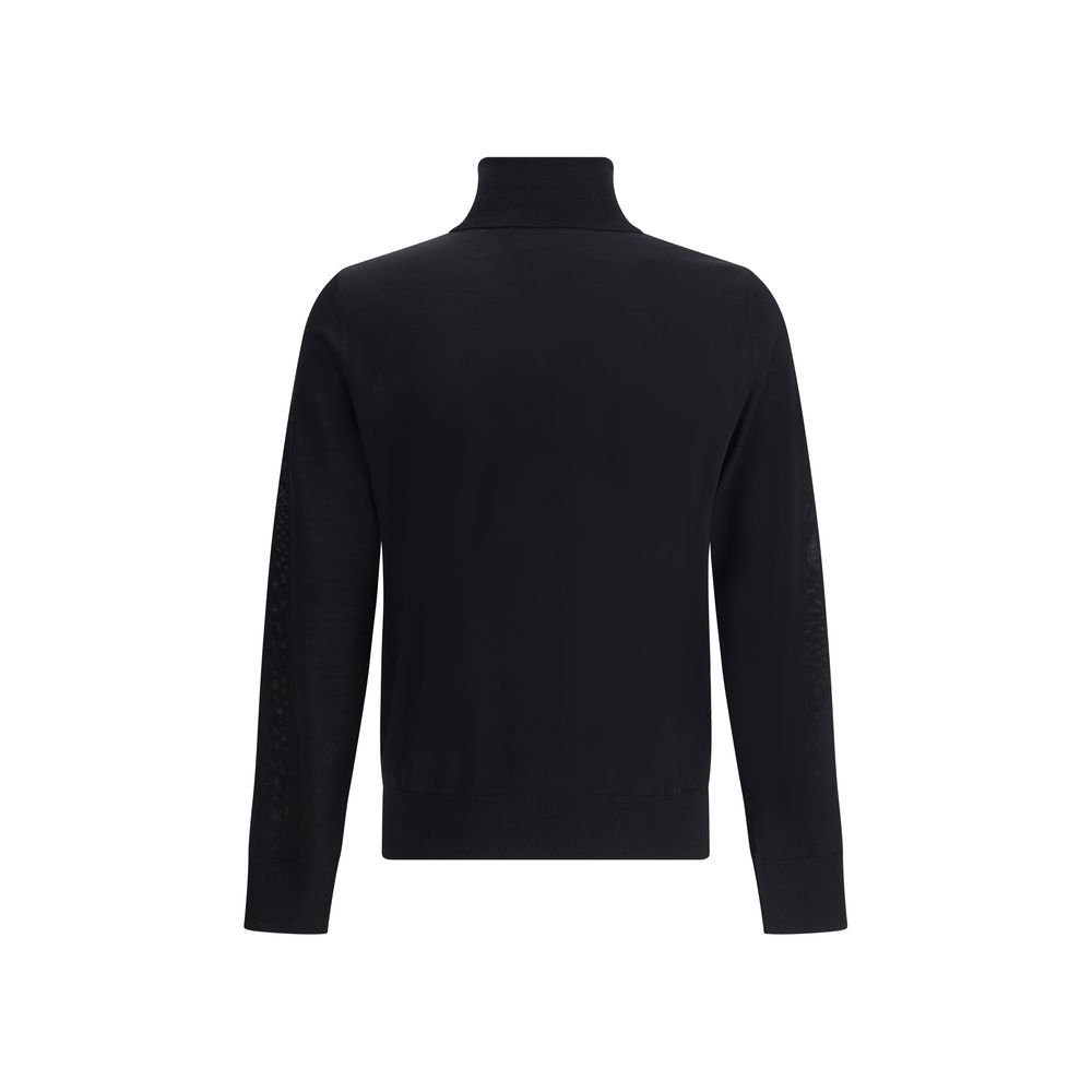 Dsquared² Virgin Wool Turtleneck Sweater Regular Fit