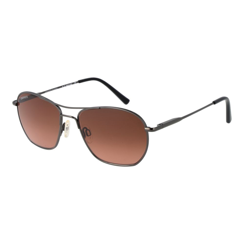 Lunettes de soleil unisexes grises Serengeti