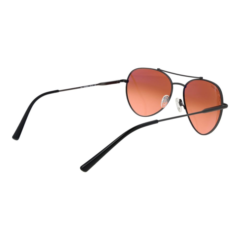 Lunettes de soleil unisexes noires Serengeti