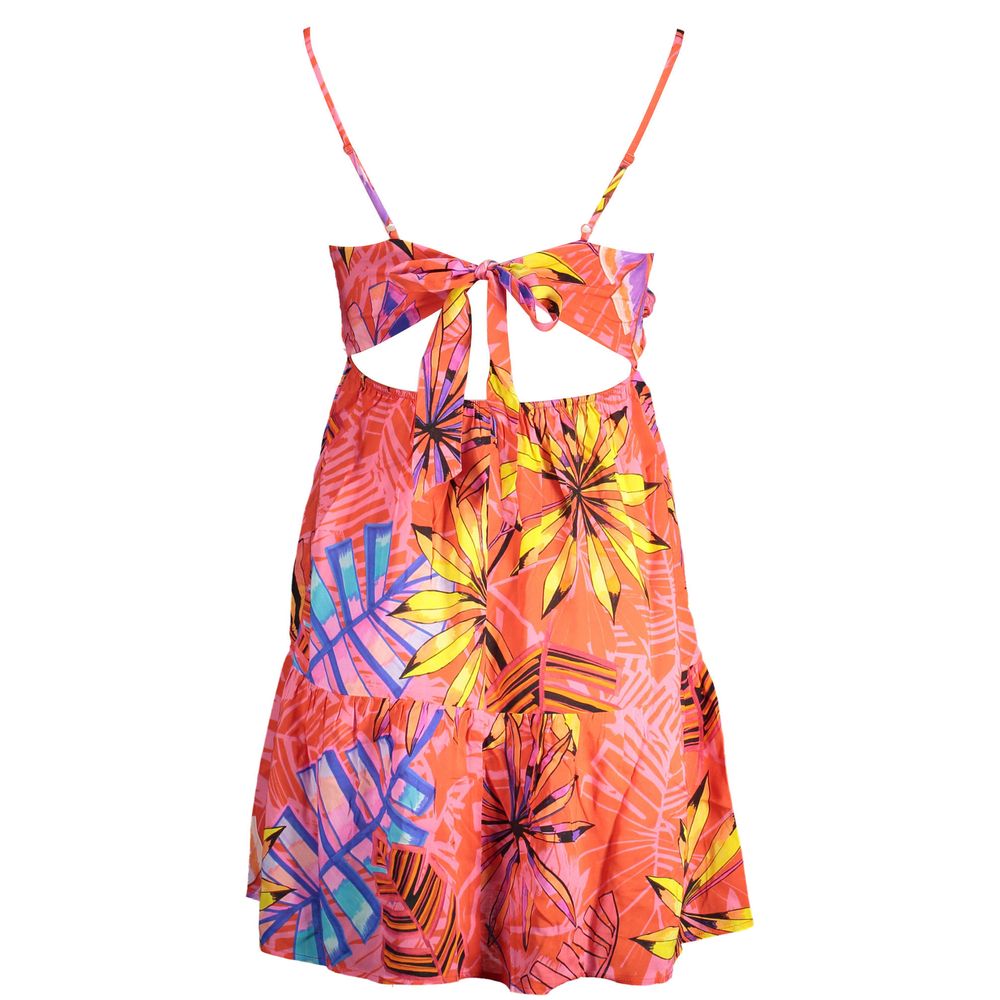 Robe en polyester rouge Desigual