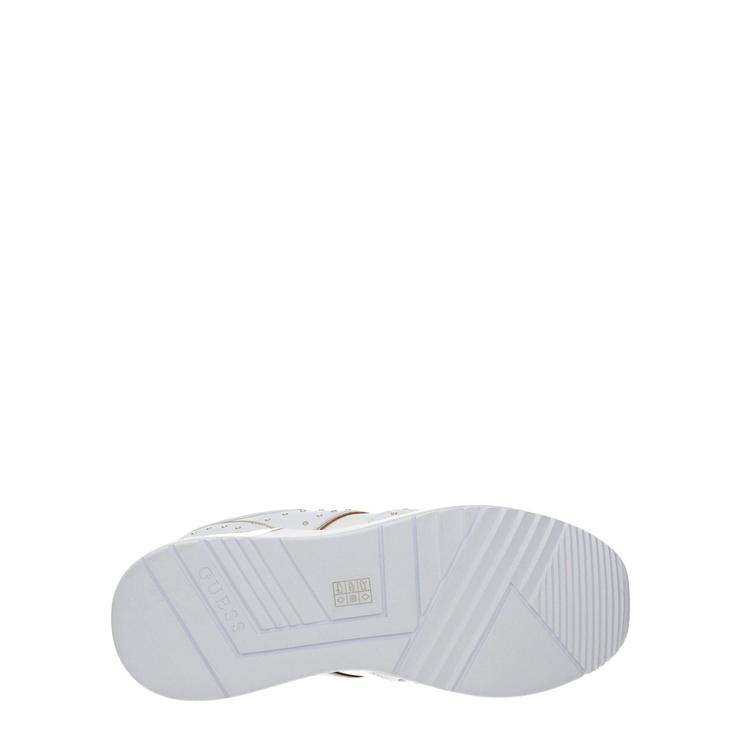 Guess White Polyethylene Sneakers by Guess