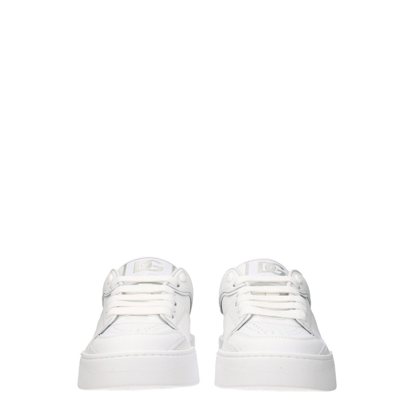 Dolce & Gabbana White Leather Low Tops - from Dolce & Gabbana