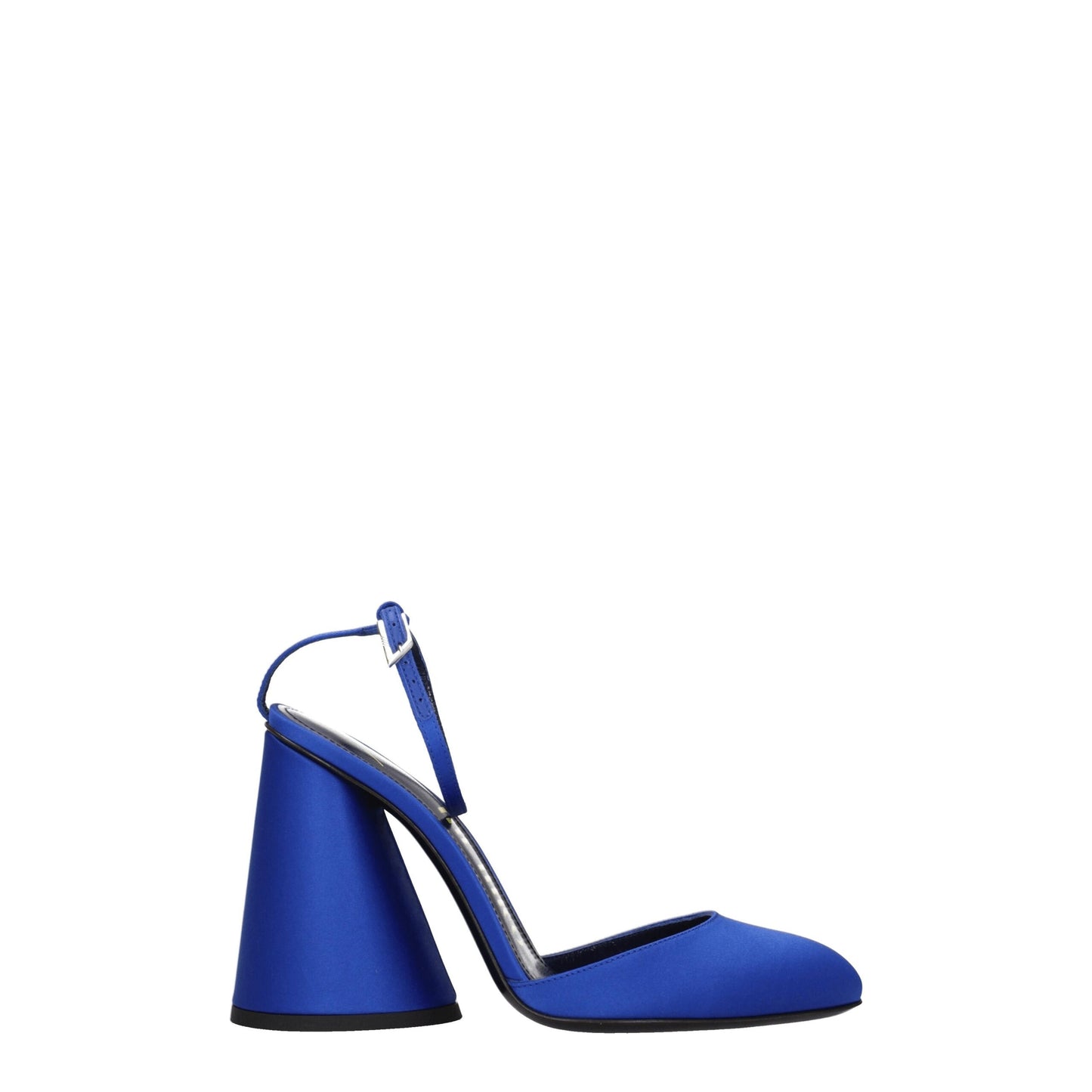 The Attico Blue Satin Platforms - from The Attico