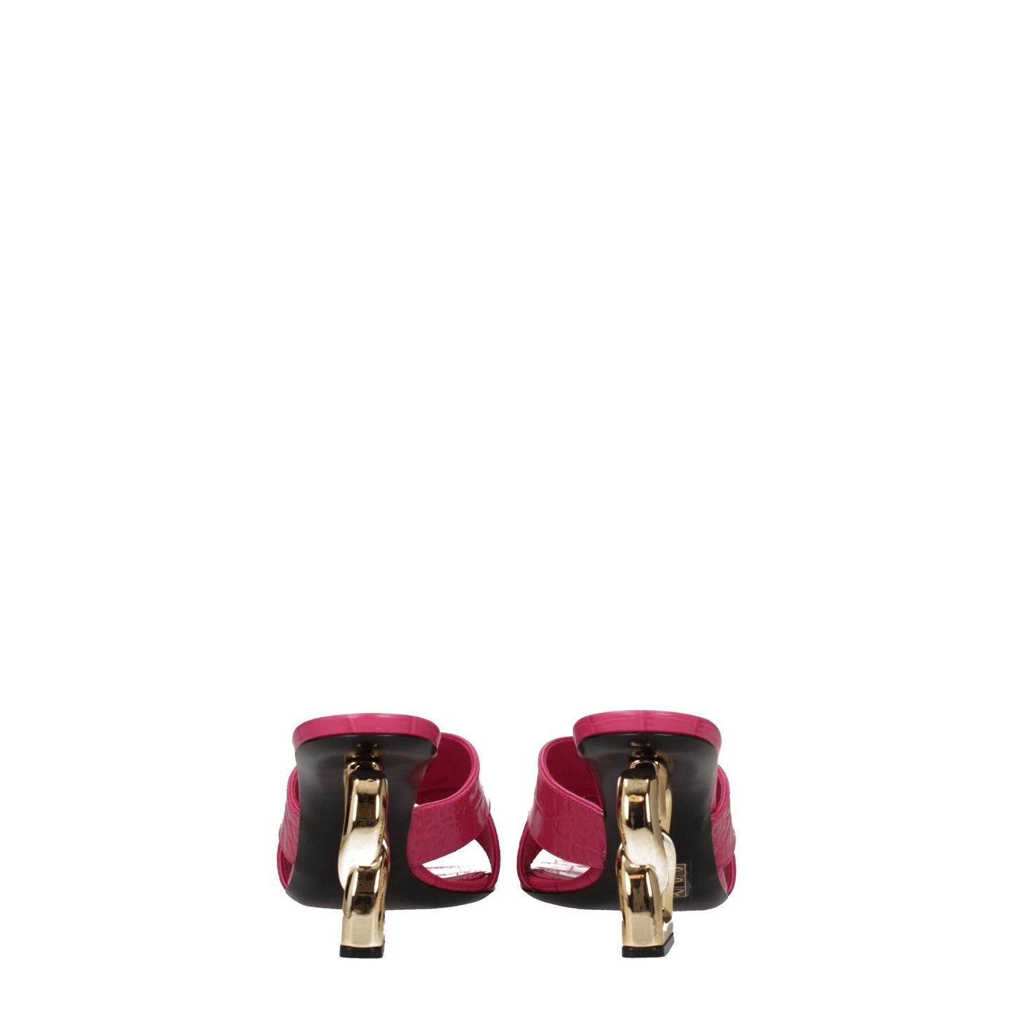 Dolce & Gabbana Pink Leather Platforms - from Dolce & Gabbana
