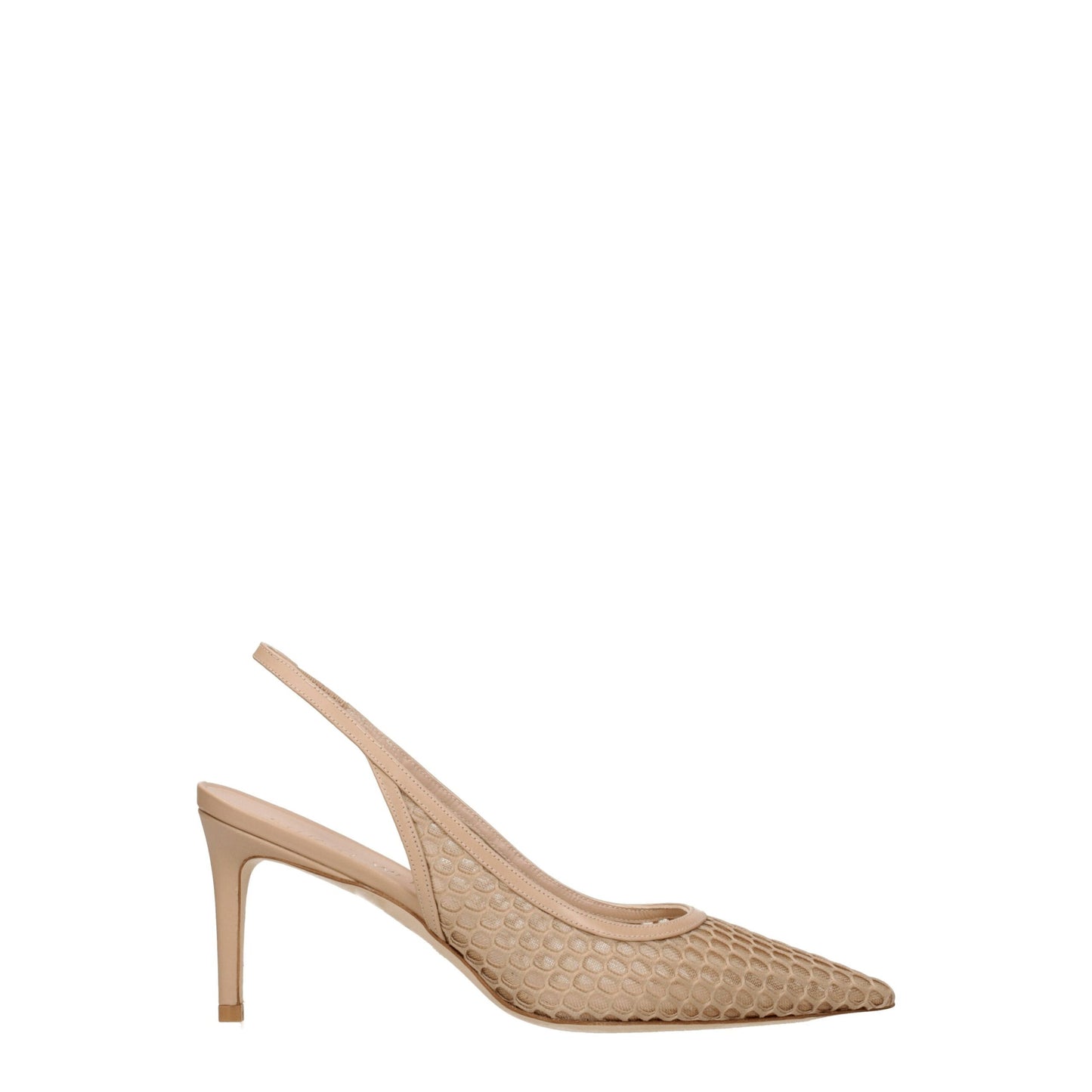 Stuart Weitzman Beige Leather High Heel Pumps - from Stuart Weitzman
