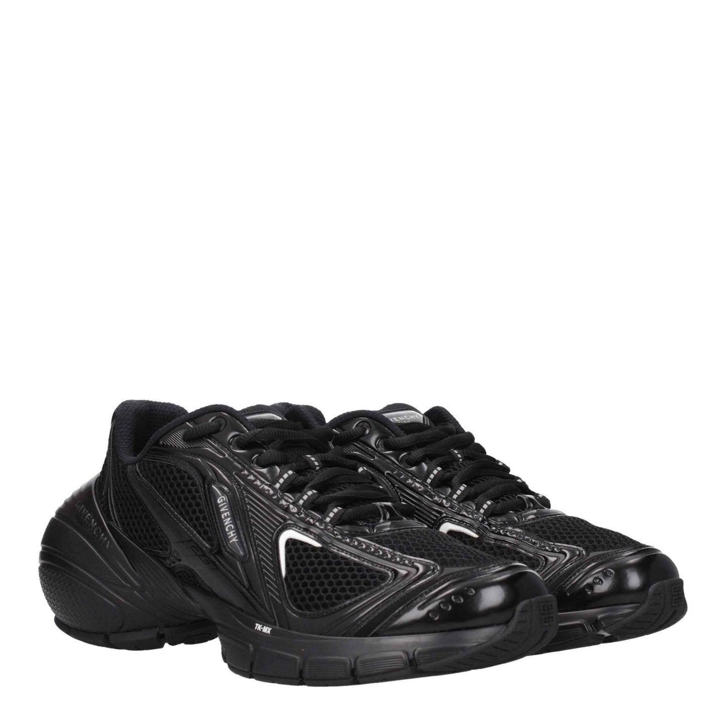 Givenchy Black Fabric Athletic Sneakers by Givenchy