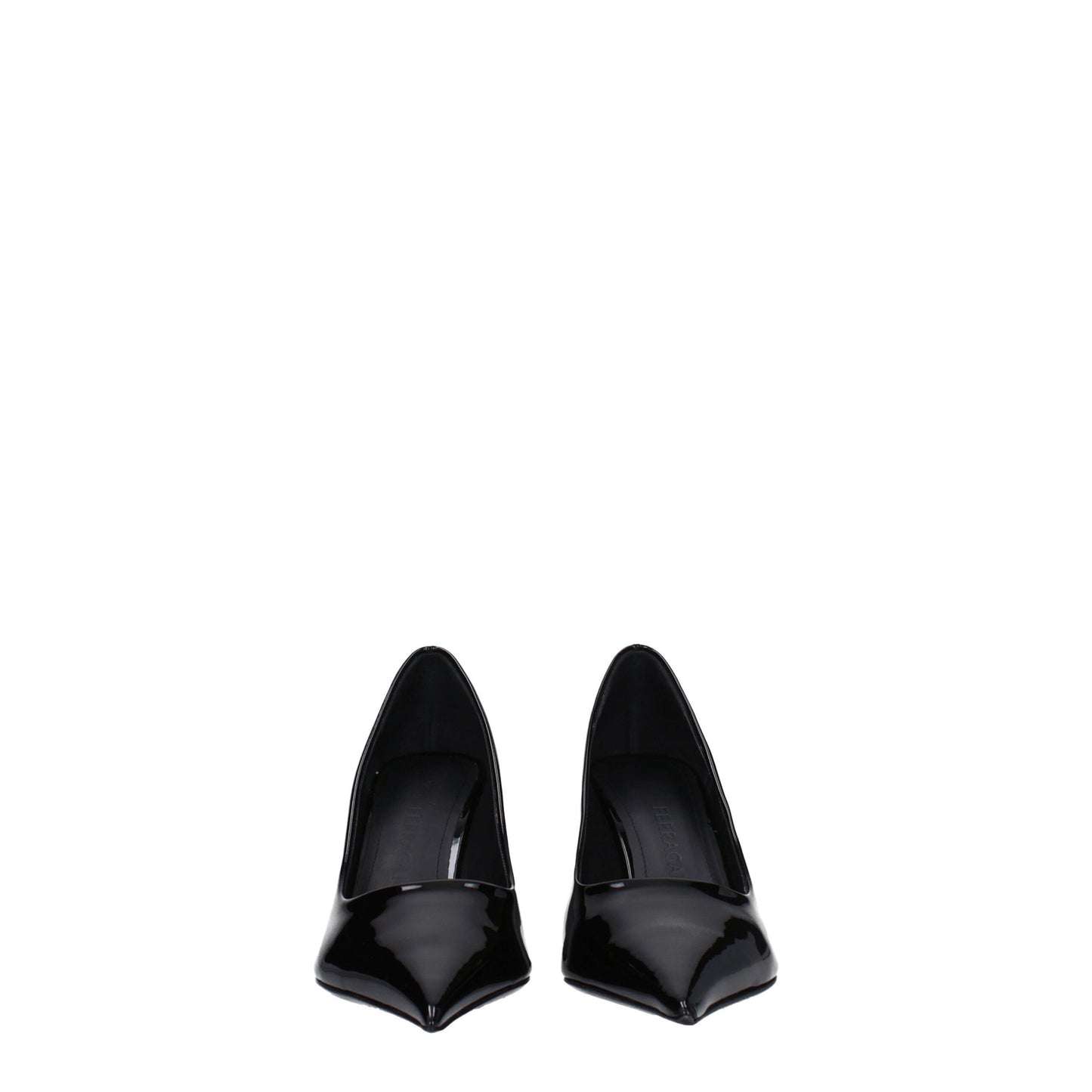 Salvatore Ferragamo Black Leather Broch