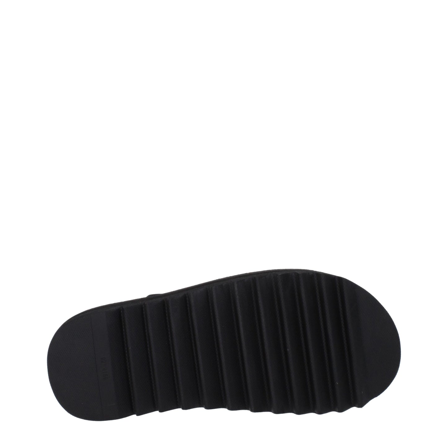 Palm Angels Black Fabric Flip Flop Sandals