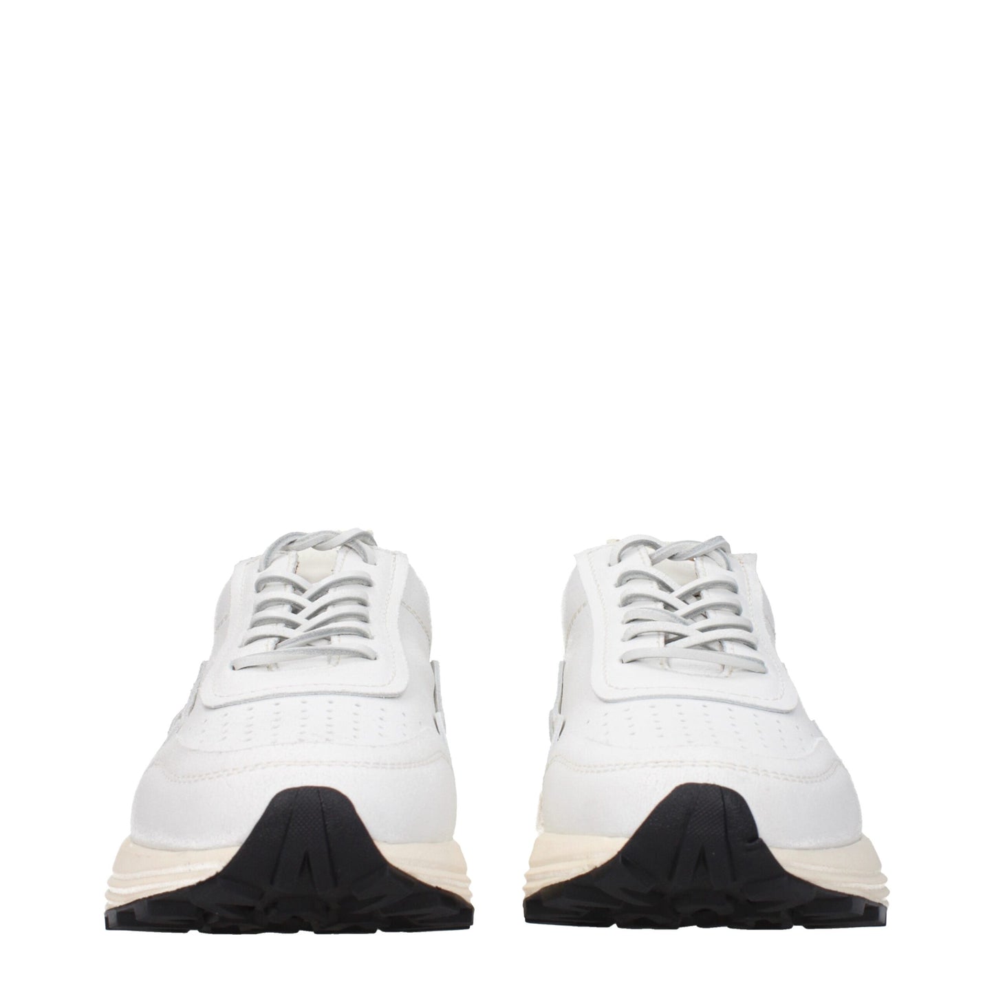 Buttero Chunky Sneakers Leer Sneakers Premium – Wit/42EU
