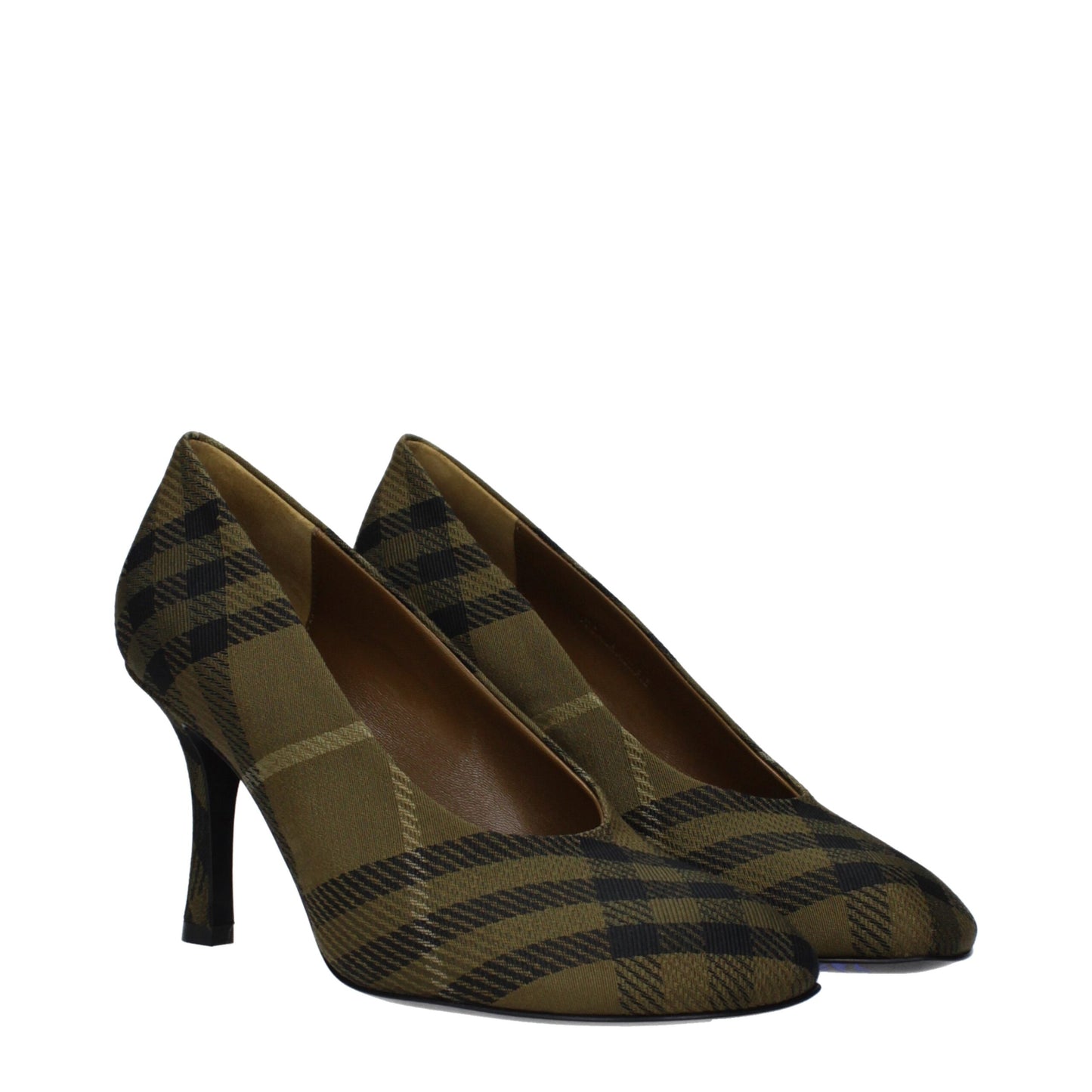 Burberry Green Fabric Brooch