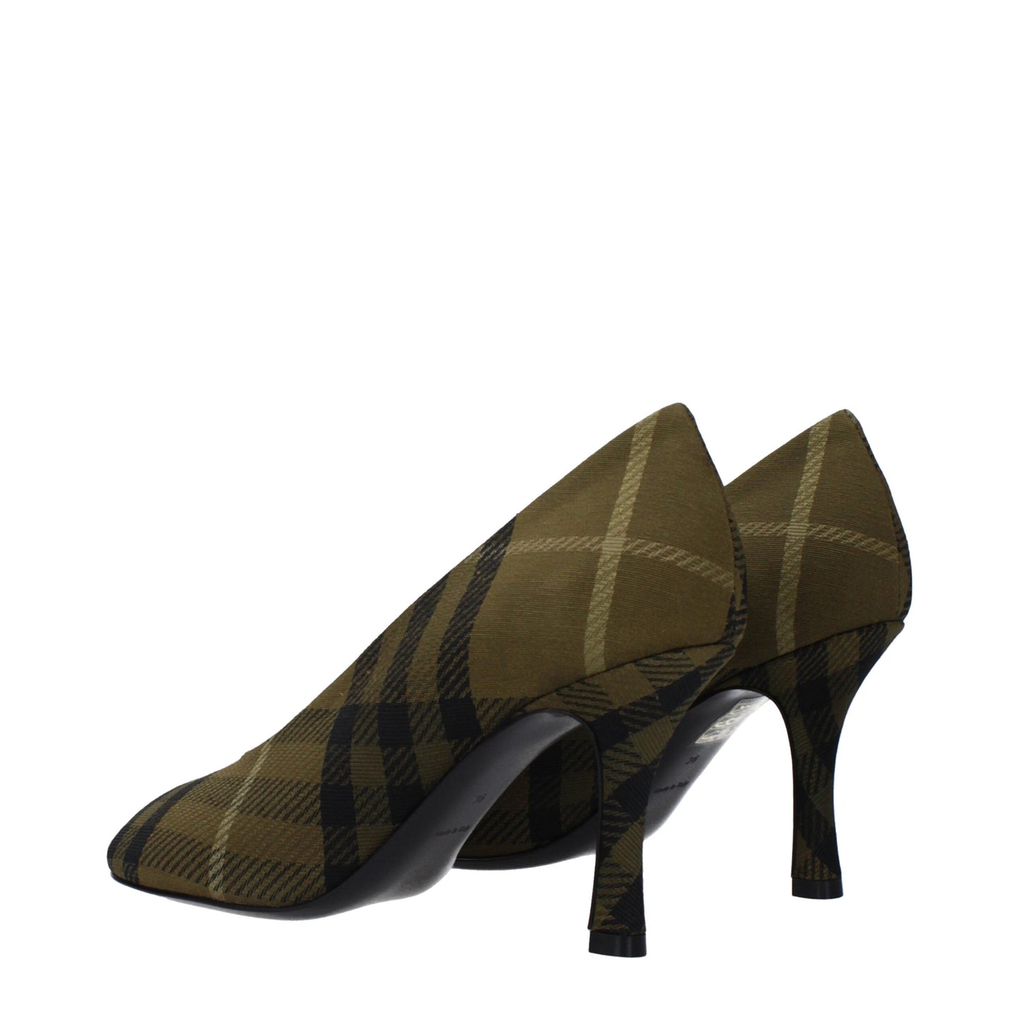 Burberry Green Fabric Brooch