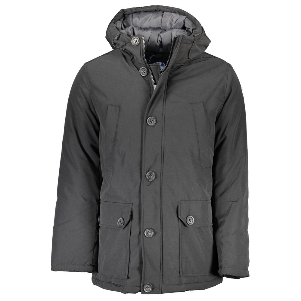 North Sails Black Polyester Jacket