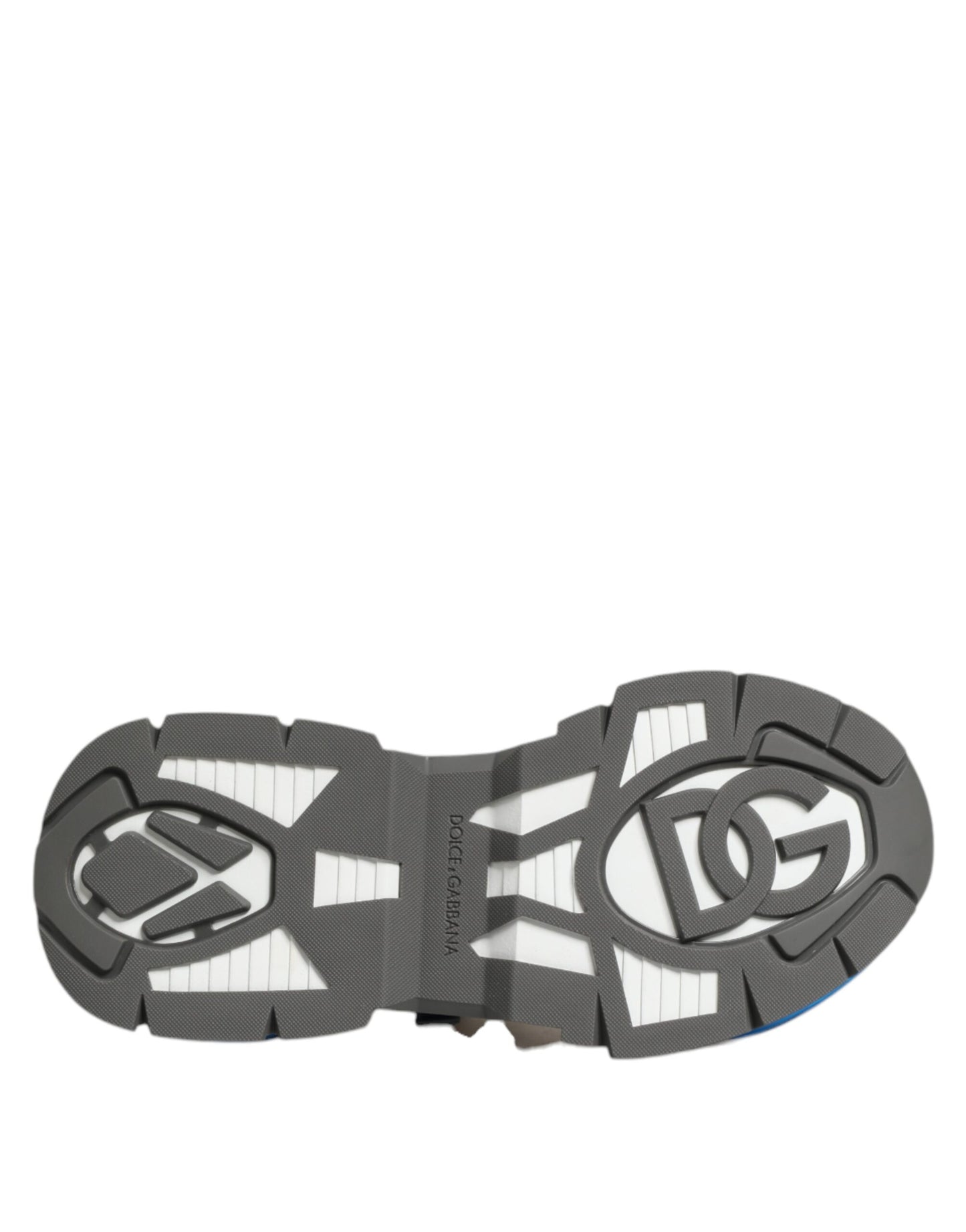 Dolce & Gabbana Blue White AIRMASTER Low Top Sneakers Shoes