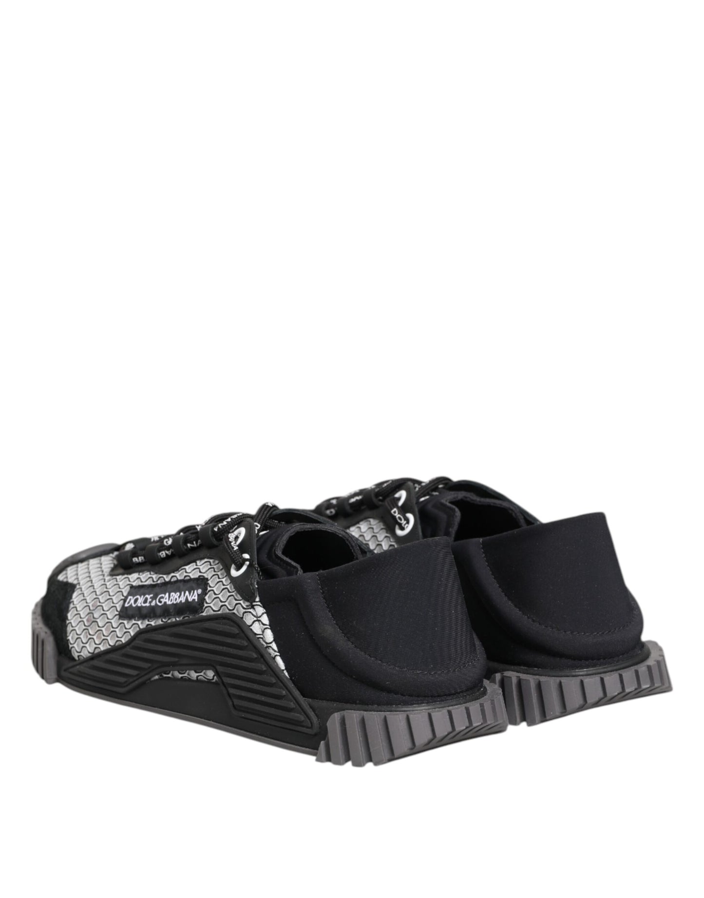Dolce & Gabbana Multicolor Lace Up Low Top NS1 Sneakers Shoes by Dolce & Gabbana