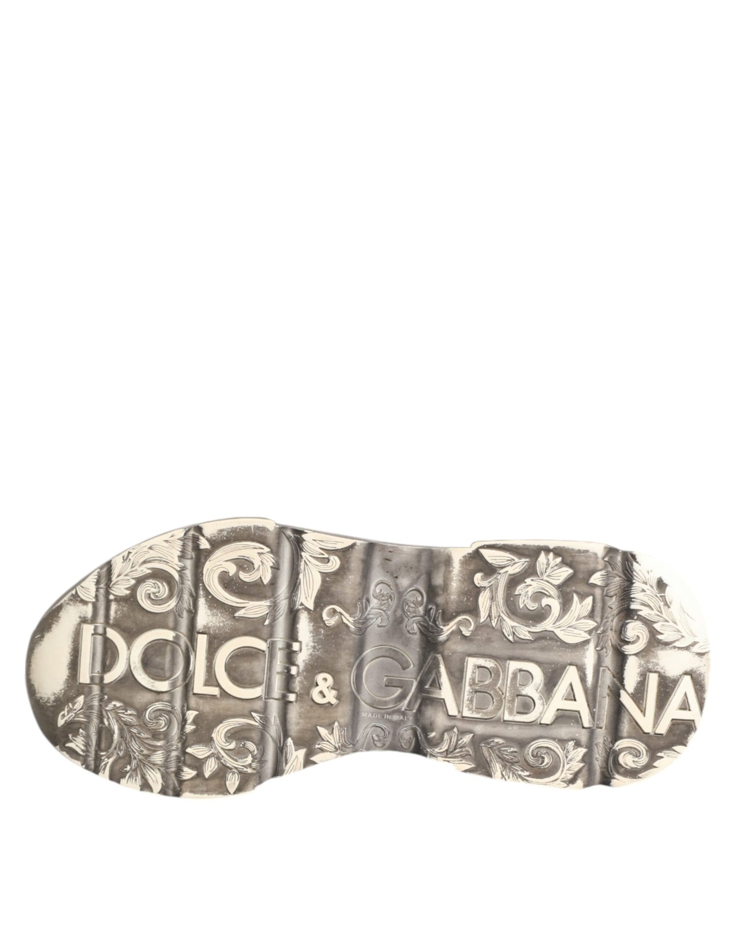 Dolce & Gabbana White Daymaster Low Top Men Sneakers Shoes by Dolce & Gabbana