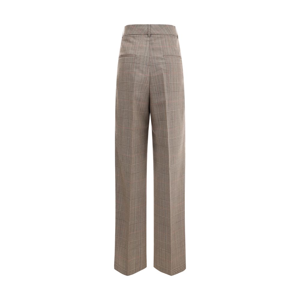 Rohe Prince of wales Wide leg Pants by Rohe