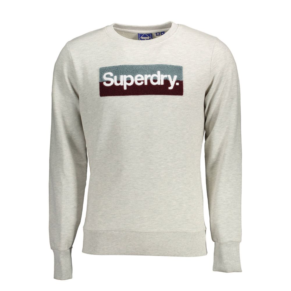 Superdry Gray Cotton Sweater by Superdry