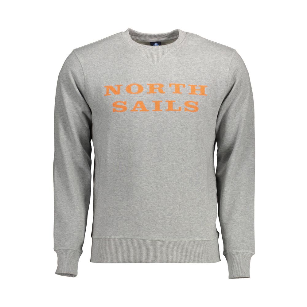 North Sails Gray Cotton Sweater by North Sails