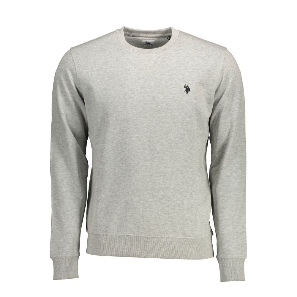 U.S. POLO ASSN. Gray Cotton Sweater by U.S. POLO ASSN.