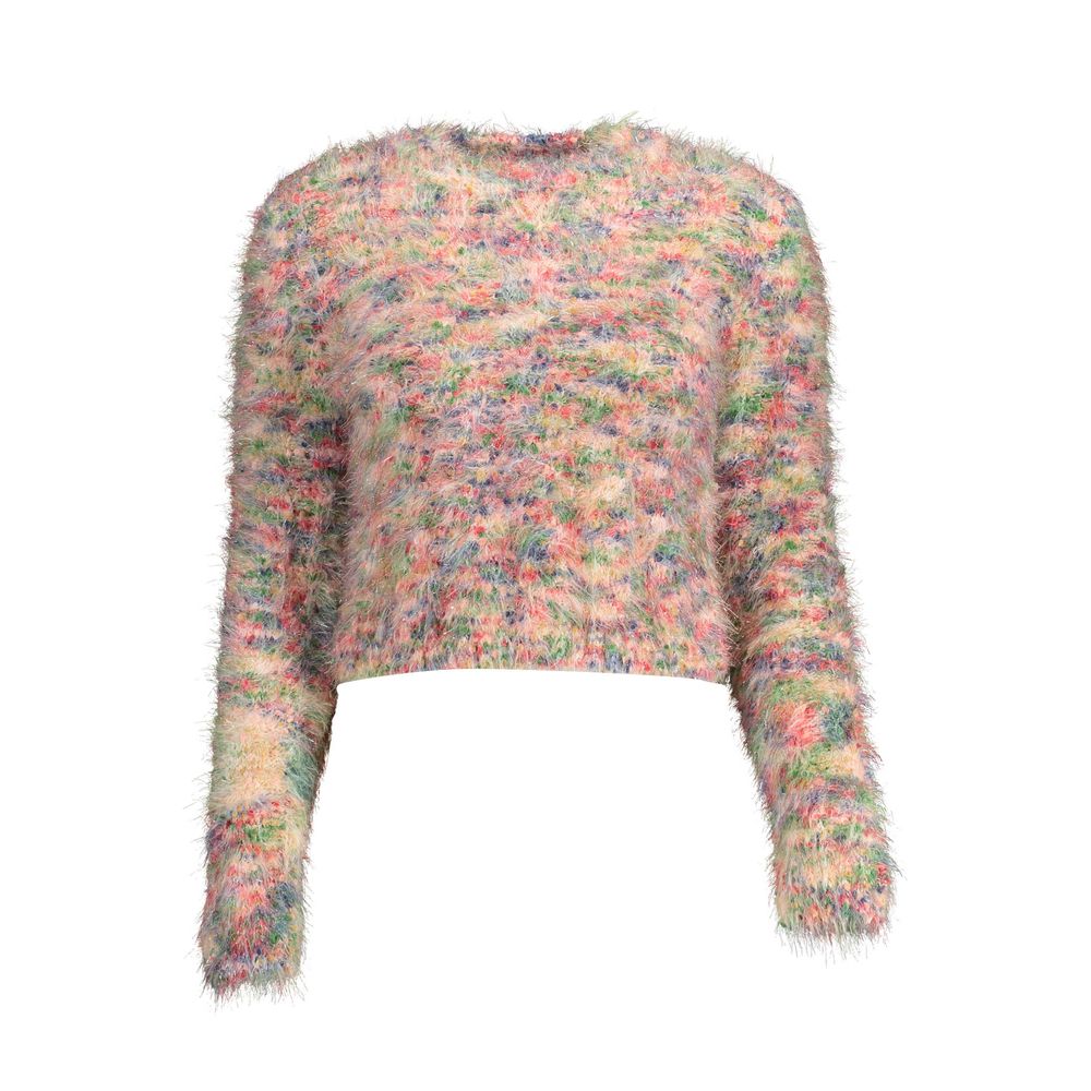 Desigual Pink Cotton Sweater by Desigual