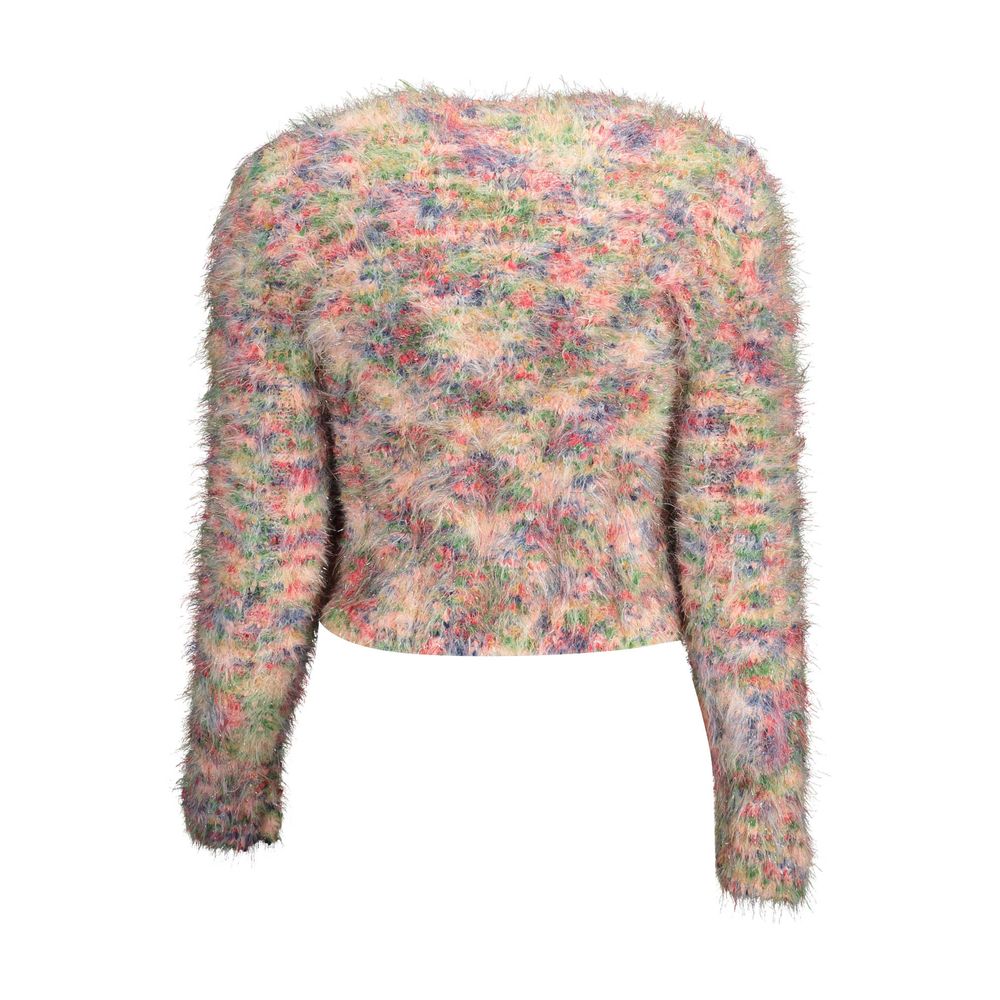Desigual Pink Cotton Sweater by Desigual