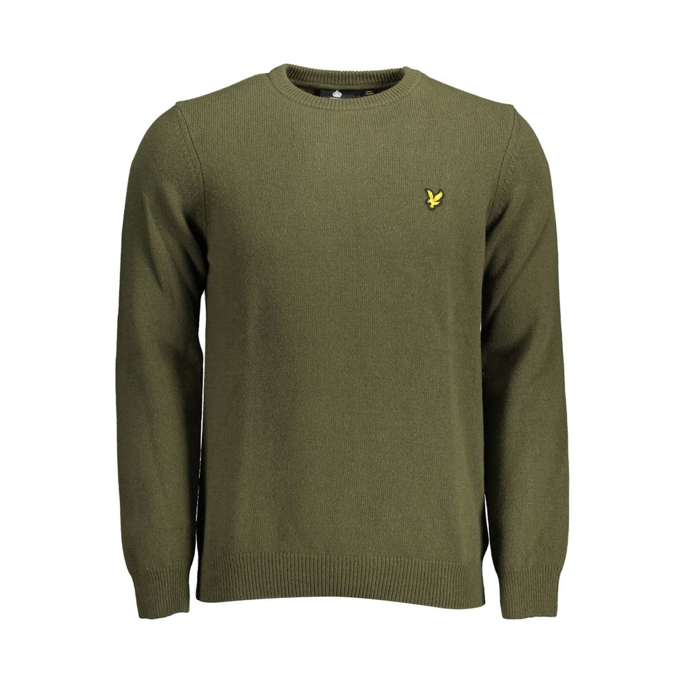 Lyle & Scott Green Wool Sweater by Lyle & Scott