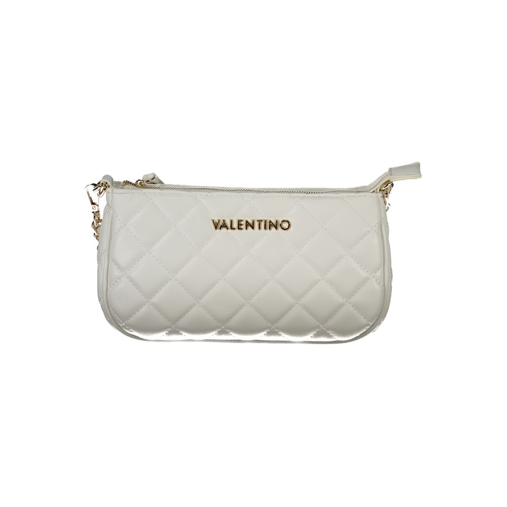 Mario Valentino White Polyethylene Handbag
