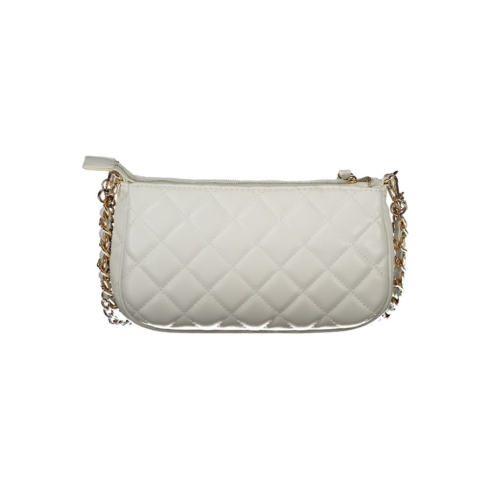 Mario Valentino White Polyethylene Handbag