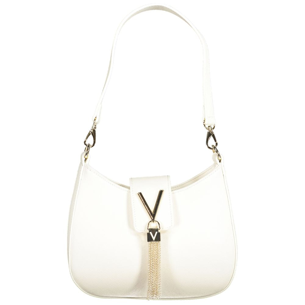 Mario Valentino White Polyethylene Handbag