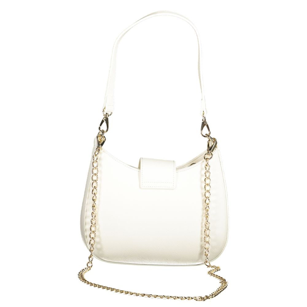 Mario Valentino White Polyethylene Handbag