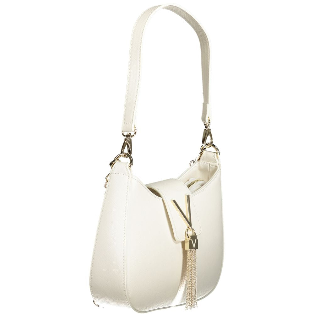 Mario Valentino White Polyethylene Handbag