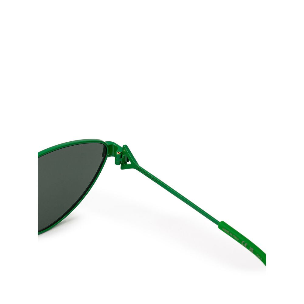 Bottega Veneta Green Metal Sunglasses