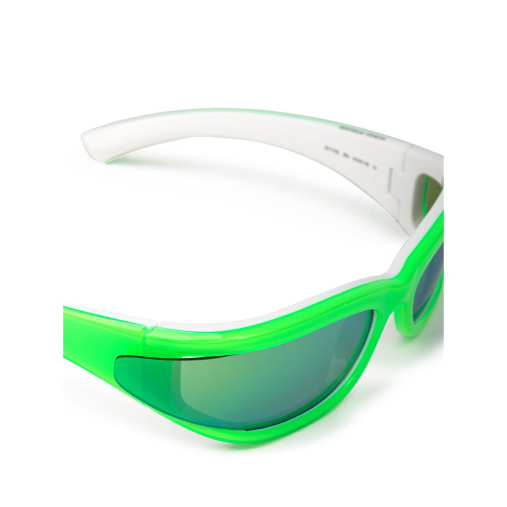 Bottega Veneta Green Acetate Sunglasses