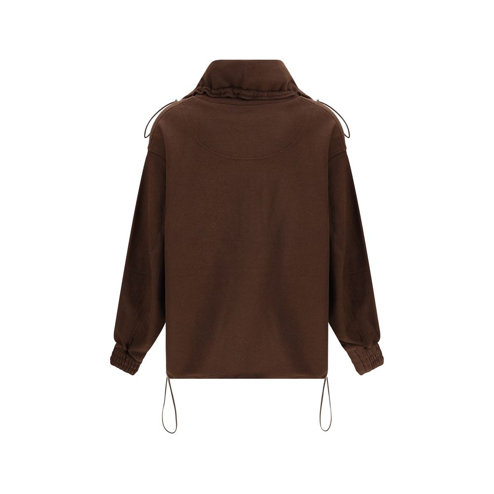 The Attico High Neck Sweatshirt