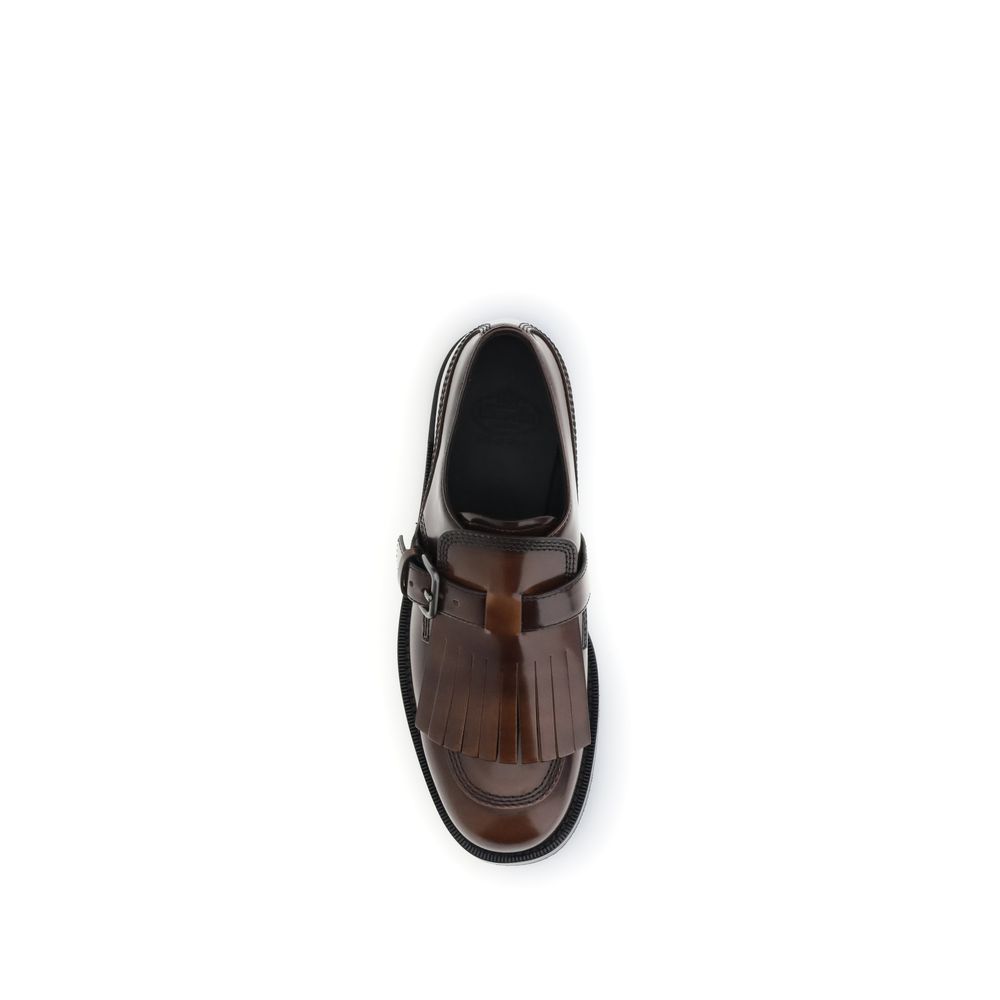 Church's Lace Up Shoes with Fringes Calf Leather Laced Shoes