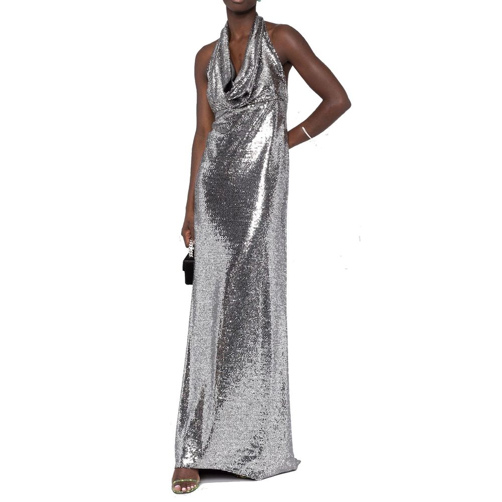 Robe longue ornée de sequins BLANCA VITA