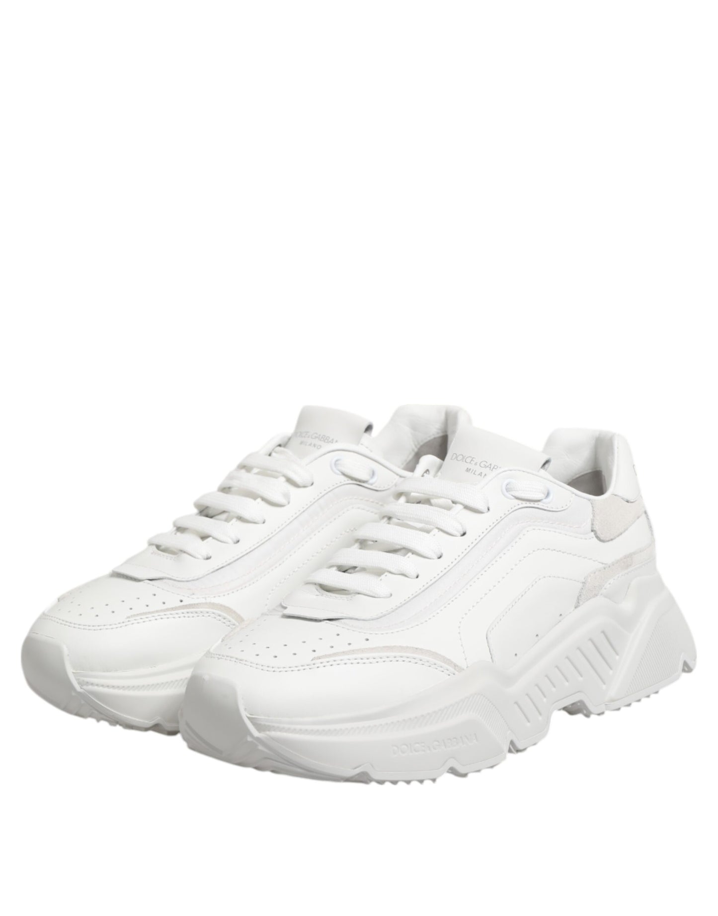 Dolce & Gabbana White Daymaster Low Top Men Sneakers Shoes - from Dolce & Gabbana