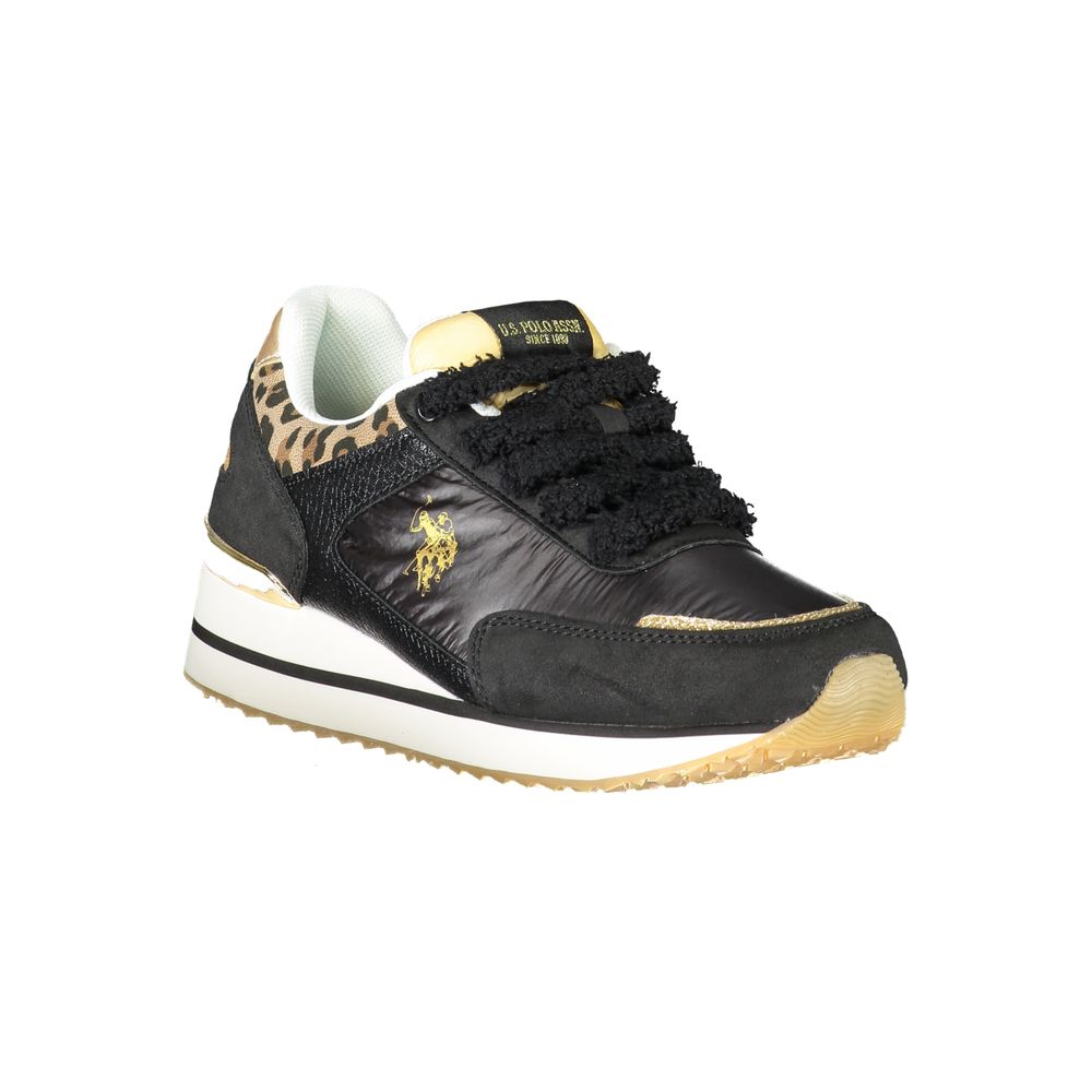 US POLO ASSN. Black Polyester Sneaker