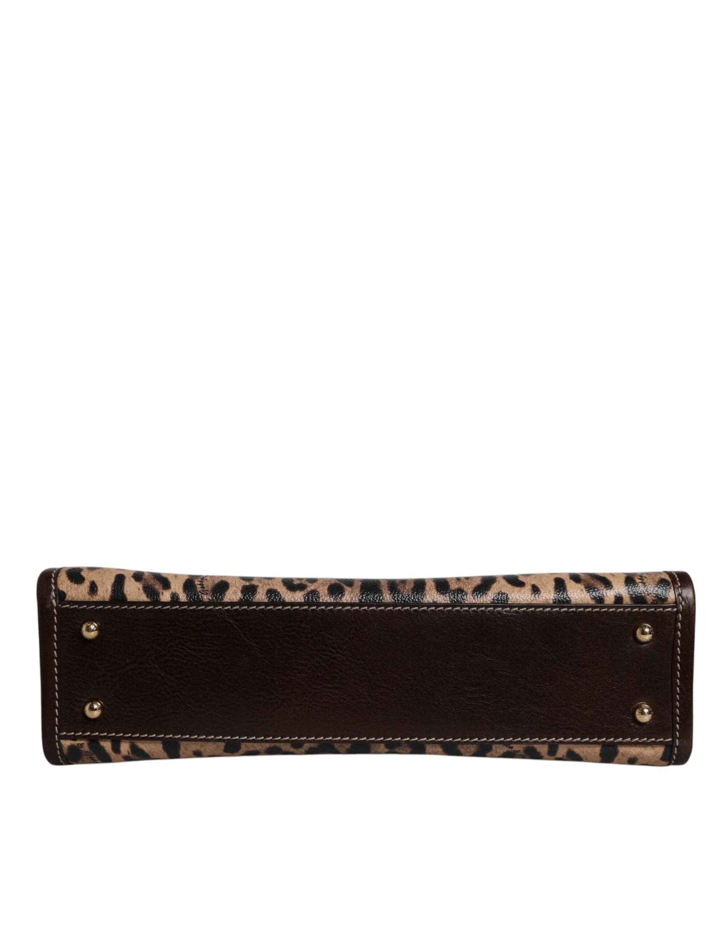 Dolce & Gabbana Multicolor Leopard Shopping Tote Shoulder WomenBorse Bag