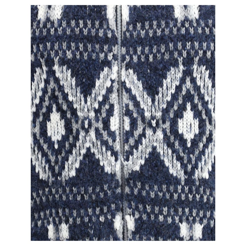 Brunello Cucinelli Gebreide Cardigan Alpaca Luxe Natuur