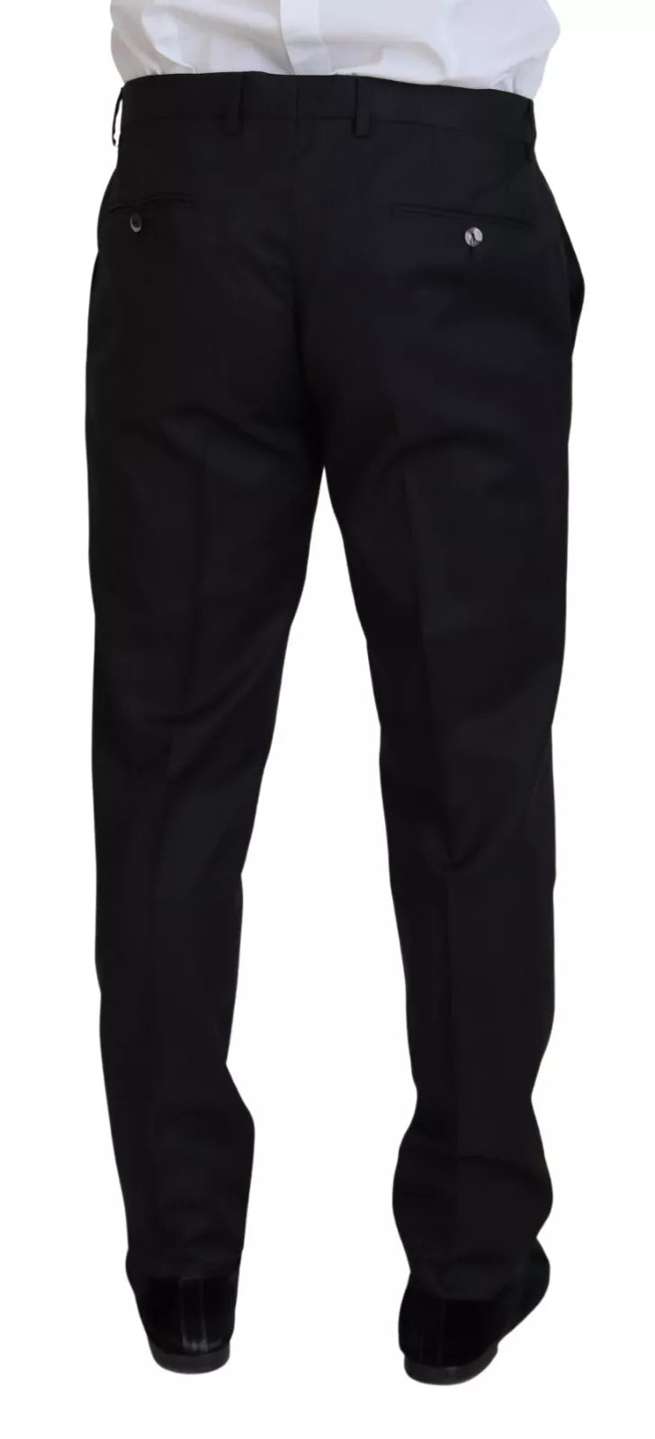 Dolce & Gabbana Melange Gray Wool 2 Piece MARTINI Suit