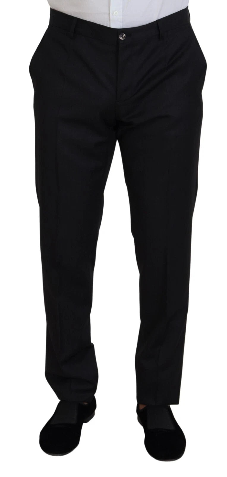 Dolce & Gabbana Melange Gray Wool 2 Piece MARTINI Suit