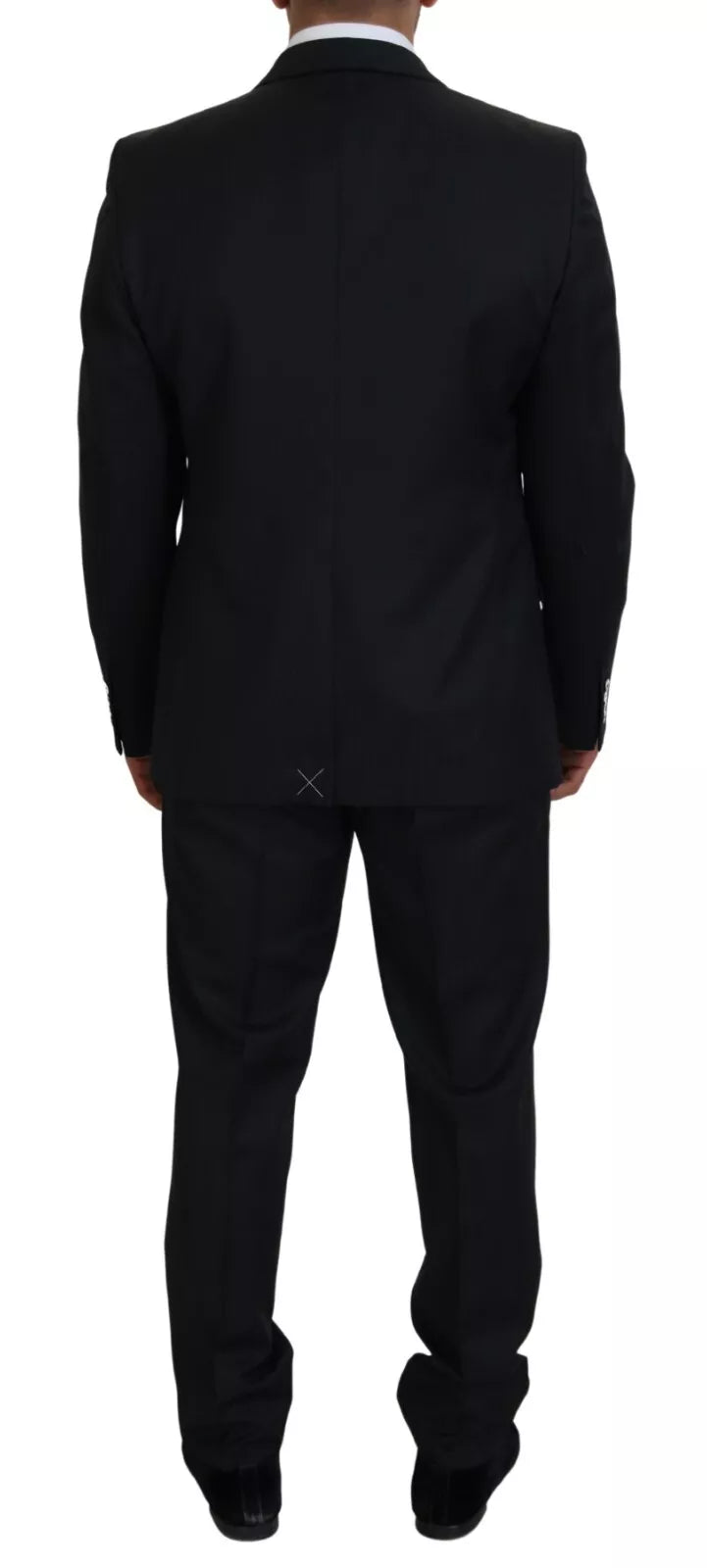 Dolce & Gabbana Melange Gray Wool 2 Piece MARTINI Suit